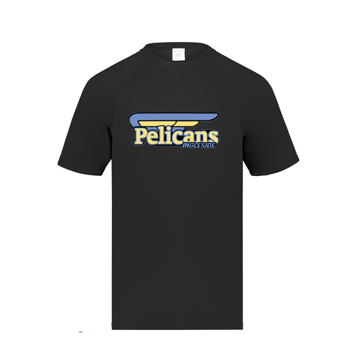 [2790.080.S-LOGO1] Men's Smooth Sport T-Shirt (Adult S, Black, Logo 1)