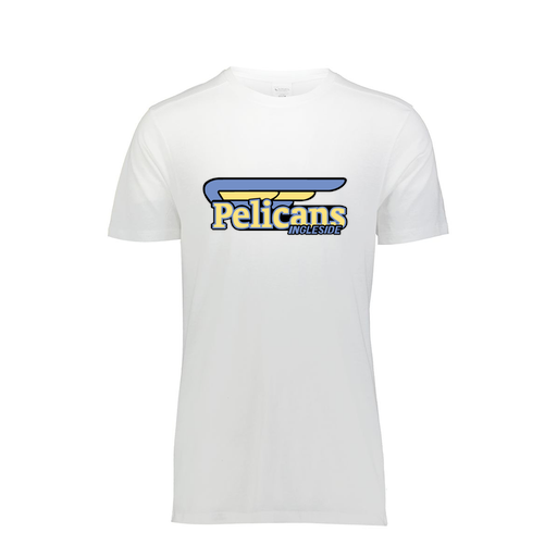 [FTSCUBWH-YS-LOGO1] Decker Youth Tri-Blend T-Shirt - Short Sleeve (Youth S, White, Logo 1)