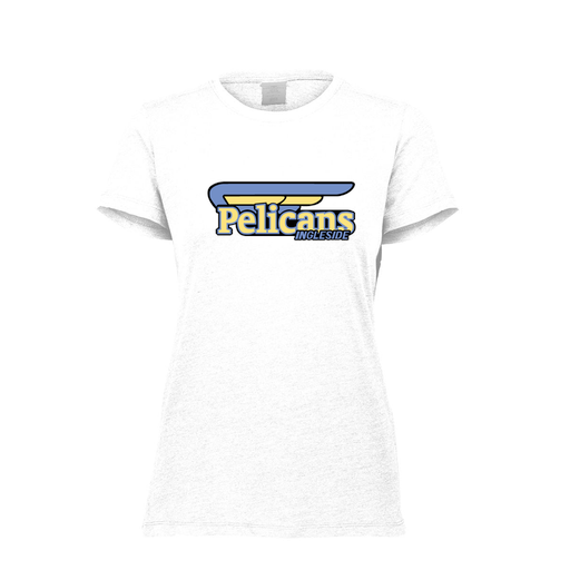 [FTSCUBWH-FAXS-LOGO1] Decker Women's Tri-Blend T-Shirt - Short Sleeve (Female Adult XS, White, Logo 1)