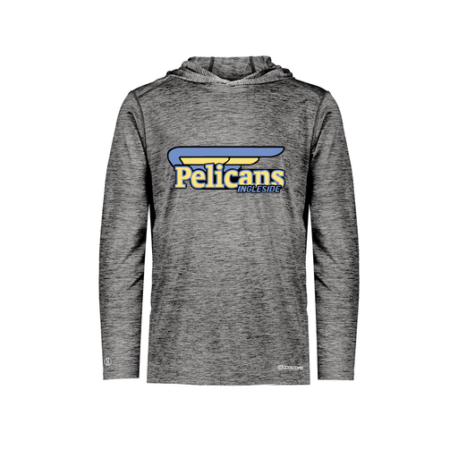 [FOLHCGBK-AS-LOGO1] Decker Men's Charge Hoodie (Adult S, Black, Logo 1)