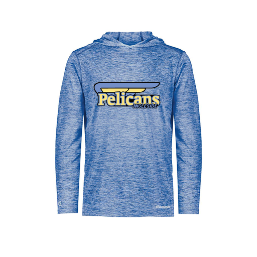 [FOLHCGRY-YS-LOGO1] Decker Youth Charge Hoodie (Youth S, Royal, Logo 1)